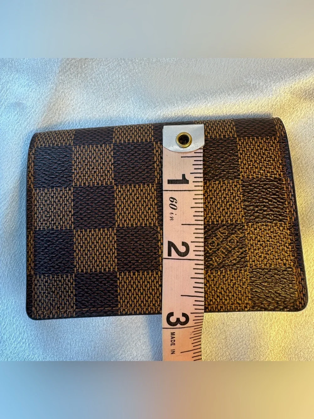 Louis Vuitton Damier Ebene Card Holder Wallet